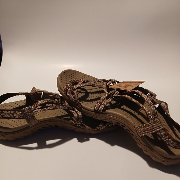 Skechers Ladies Outdoor Lifestyle Reggaes Sandals. NWT. Size 9 - Picture 7 of 11